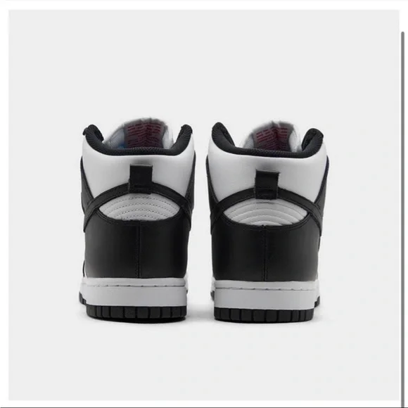 Nike Dunk High top Panda black and white